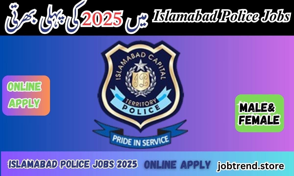 Islamabad Police Jobs 2025