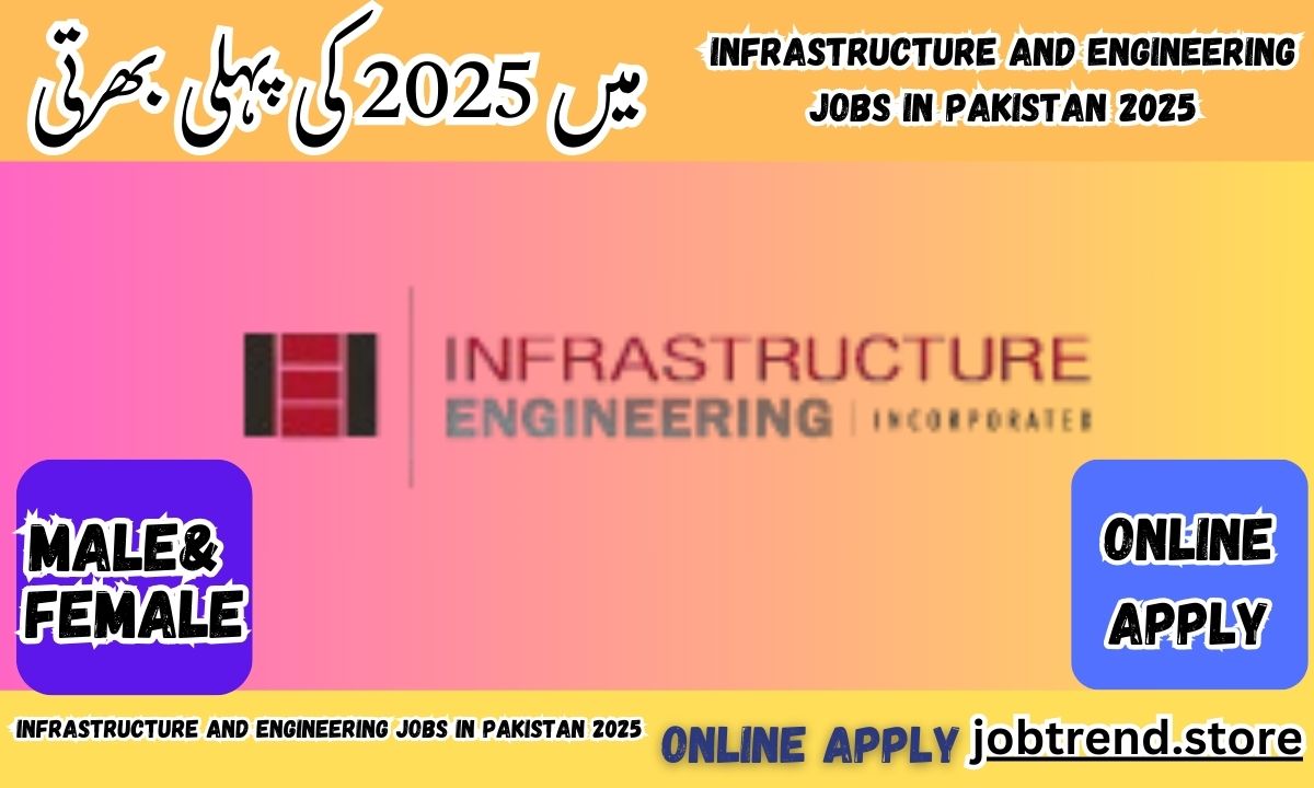 Infrastructure and Engineering Jobs in Pakistan 2025