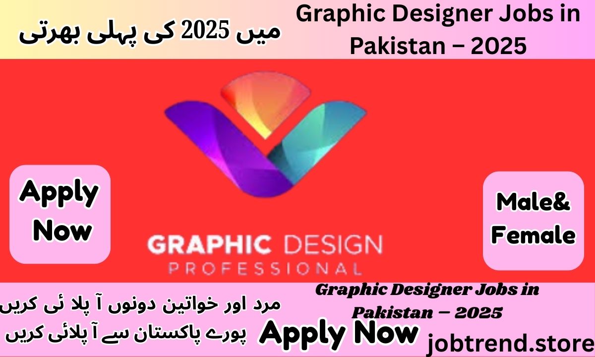 Top Graphic Designer Jobs in Pakistan 2025