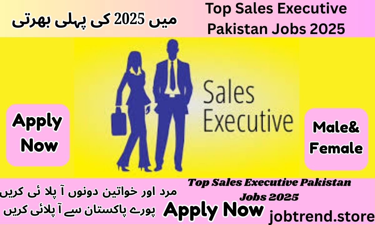 Top Sales Executive Pakistan Jobs 2025