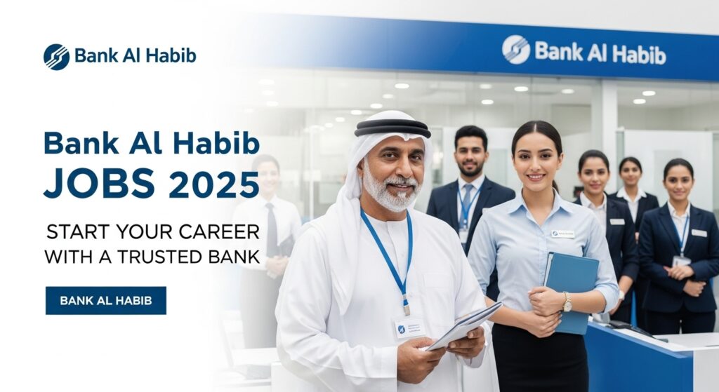 Bank Al Habib Jobs 2025 – Start Your Career with a Trusted Bank